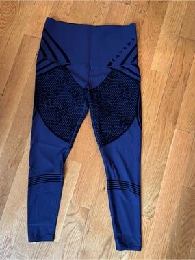 Savage X Fenty Navy Blue Sculpting High-Waist Leggings